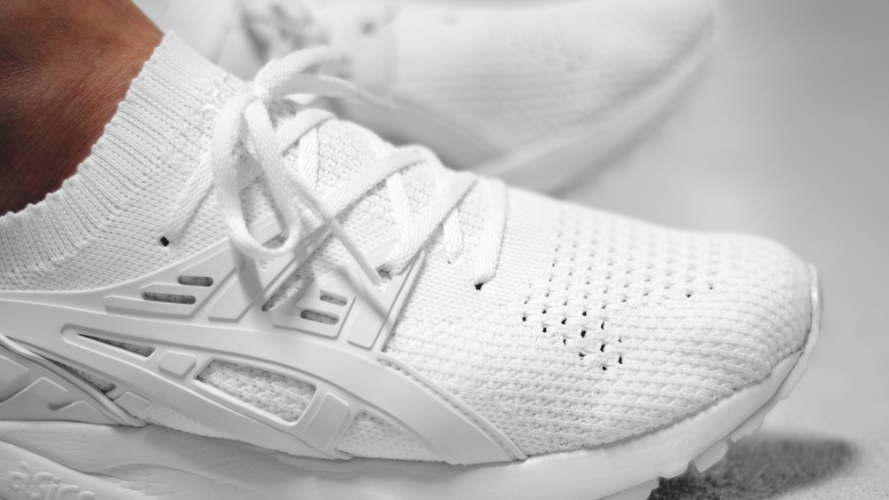 Asics gel kayano knit white deals