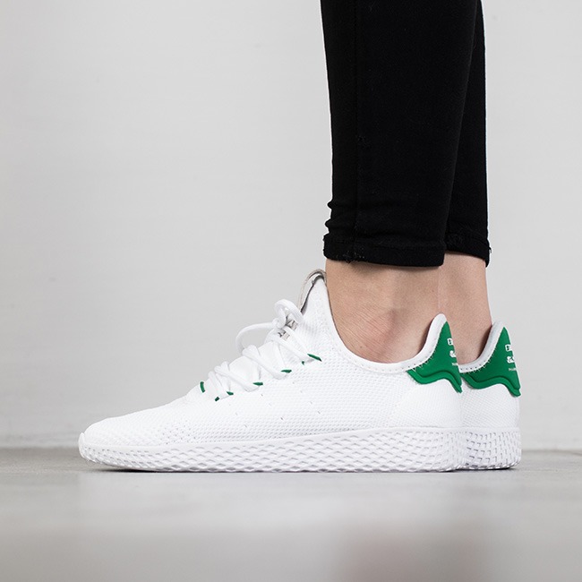 Adidas x Pharrell Williams Tennis HU White & Tactile Green