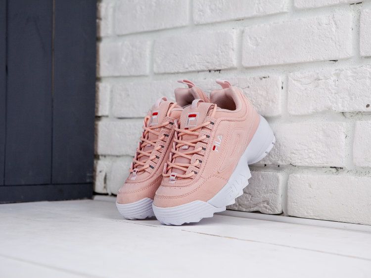 Fila store disruptor pink