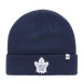 Шапка Оригинал 47 Brand Toronto Maple Leafs Raised Cuff Knit "Light Navy", One Size