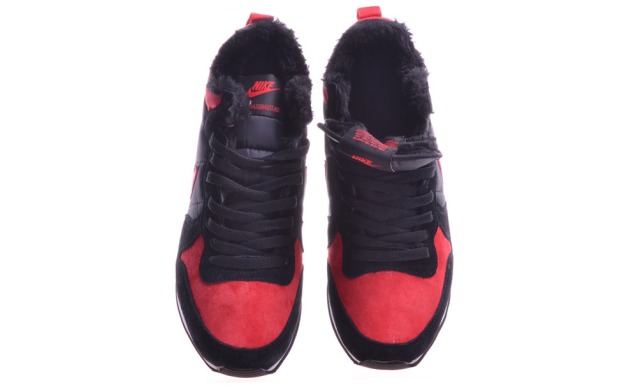 Зимові Кросівки Nike Internationalist Mid "Black/Red", EUR 40
