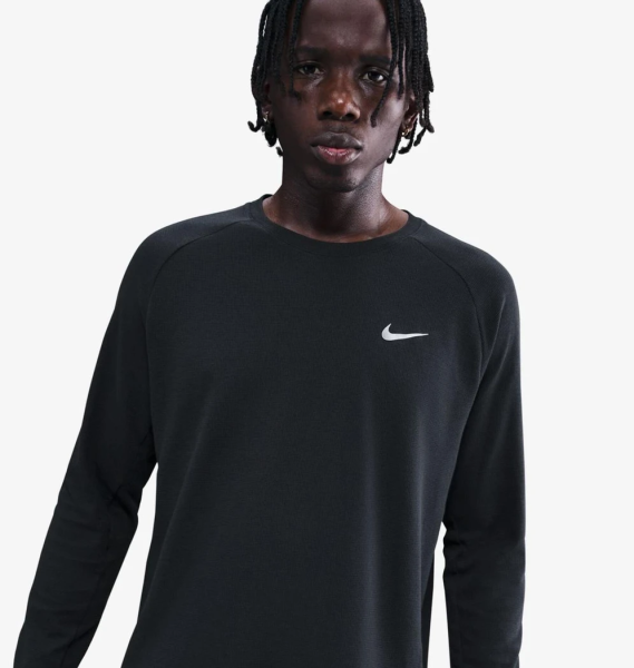 Лонгслив мужской Nike Df Stride Waffle Black HV2705-010