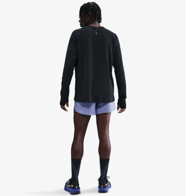 Лонгслив мужской Nike Df Stride Waffle Black HV2705-010, XL