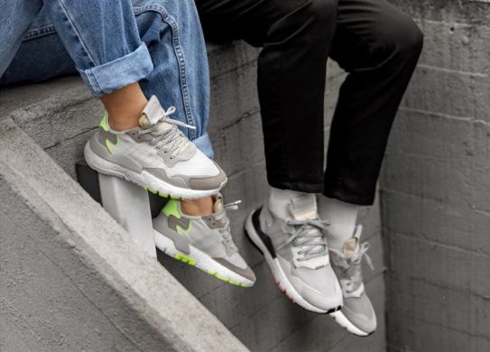 Жіночі кросівки Adidas Originals Nite Jogger Boost 'White/Yellow', EUR 37