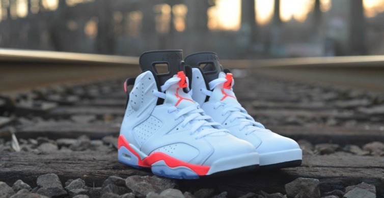 Баскетбольные кроссовки Nike Air Jordan 6/VI Retro "Infrared", EUR 41