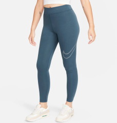 Леггинсы Nike W NSW PE Shine HR Tght (FB8766-328)