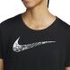 Женская футболка Nike W Nk Swoosh Run Ss Top (DM7777-010)