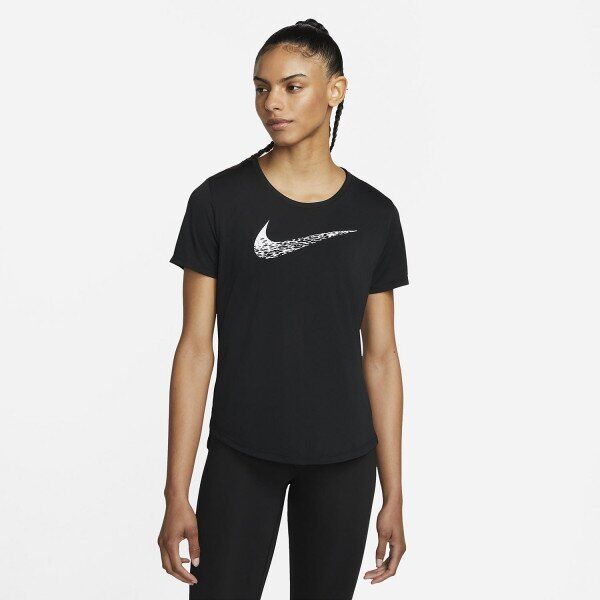 Женская футболка Nike W Nk Swoosh Run Ss Top (DM7777-010)