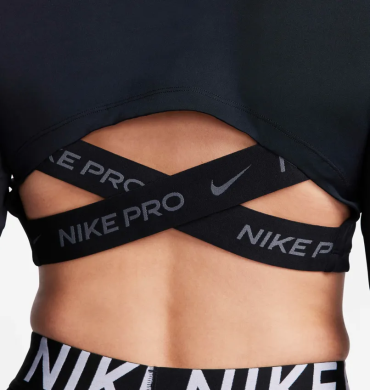 Топ женский Nike Pro Dri-Fit Cropped (FB5233-010)