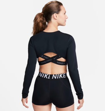 Топ женский Nike Pro Dri-Fit Cropped (FB5233-010)
