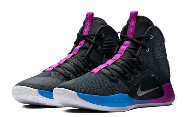 Баскетбольные кроссовки Nike Hyperdunk X "Black/Violet", EUR 42