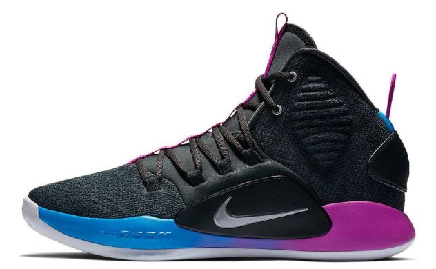 Баскетбольные кроссовки Nike Hyperdunk X "Black/Violet", EUR 44