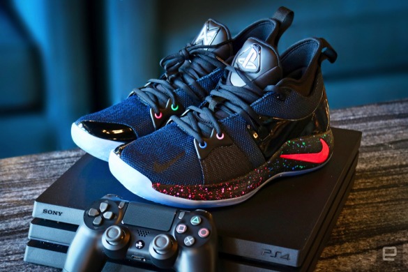 Баскетбольні кросівки Nike PG 2 "Playstation", EUR 41