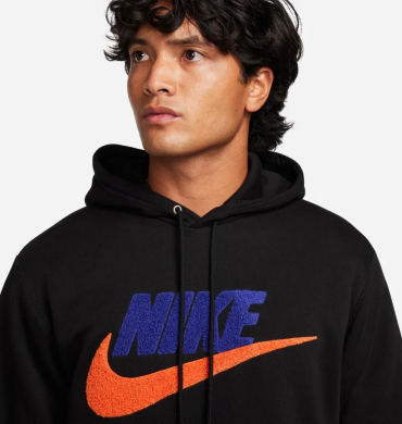 Худи мужское Nike Club Fleece Channel Futura (FN3104-010)