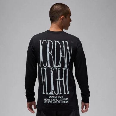 Мужской лонгслив Jordan Brand Never LS Crew (FZ1934-010), S