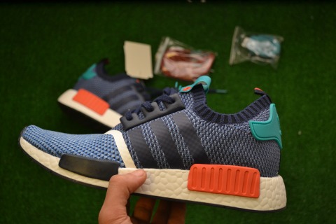 Adidas x Packer NMD Primeknit Blue