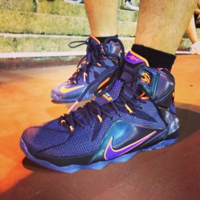 Баскетбольные кроссовки Nike Lebron 12 "Instinct", EUR 42