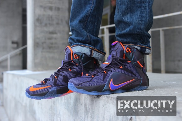 Баскетбольные кроссовки Nike Lebron 12 "Instinct", EUR 42