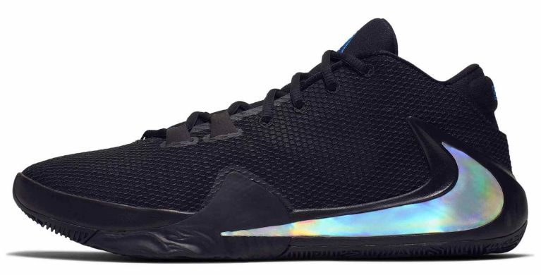 Баскетбольные кроссовки Nike Zoom Freak 1 "Black Iridescent", EUR 42