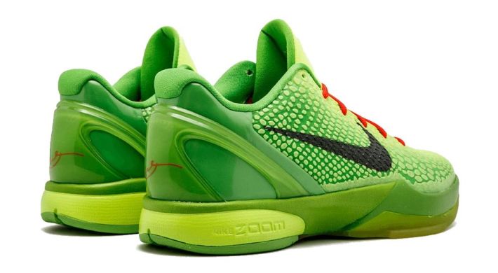 Баскетбольные кроссовки Nike Zoom Kobe 6 "Grinch", EUR 40