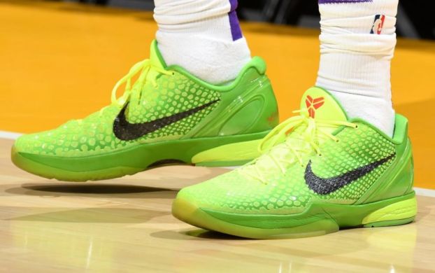 Баскетбольные кроссовки Nike Zoom Kobe 6 "Grinch", EUR 40,5