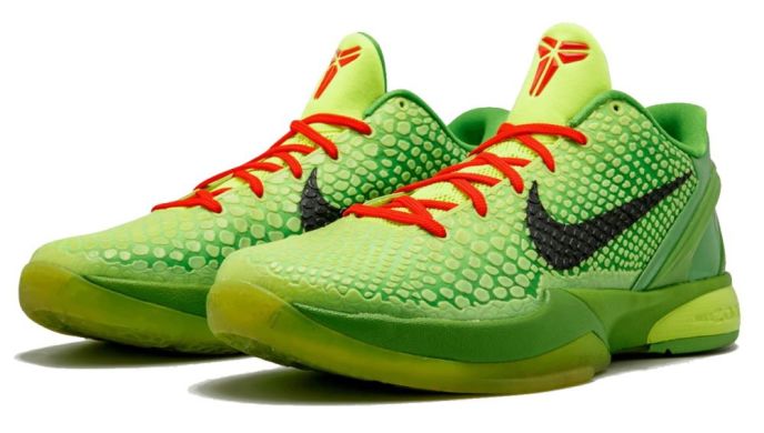 Баскетбольні кросівки Nike Zoom Kobe 6 "Grinch", EUR 42