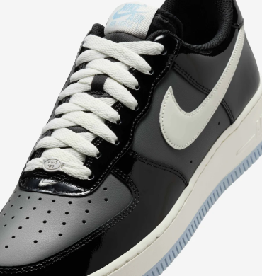 Кроссовки мужские Nike Air Force 1 07 'Black/Sail' (IB7676-001), EUR 42