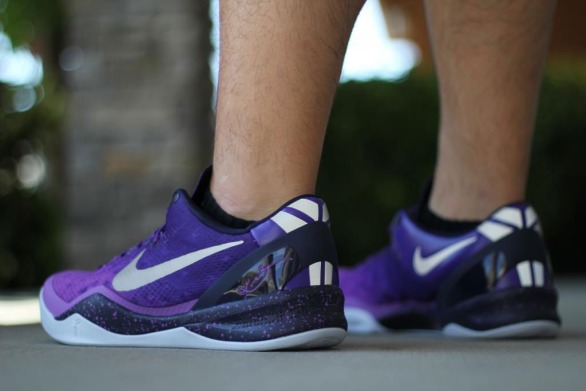 Баскетбольні кросівки Nike Kobe 8 "Purple Gradient", EUR 43