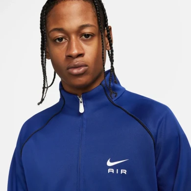 Бомбер Чоловічий Nike Air Men's Poly-Knit Jacket (DQ4221-455)