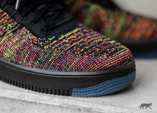 Кроссовки Nike Air Force 1 Flyknit Low ""Multicolor, EUR 43