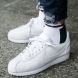 Кроссовки Оригинал Nike Classic Cortez Leather "All White", EUR 42,5