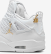 Кроссовки женские Air Jordan 4 Net White FN7251-107