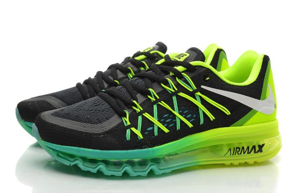 Nike Air Max 2015 "Black Volt Green", EUR 38