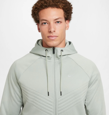 Толстовка мужская Nike Therma-Fit Therma Sphere Grey FZ1107-370, M