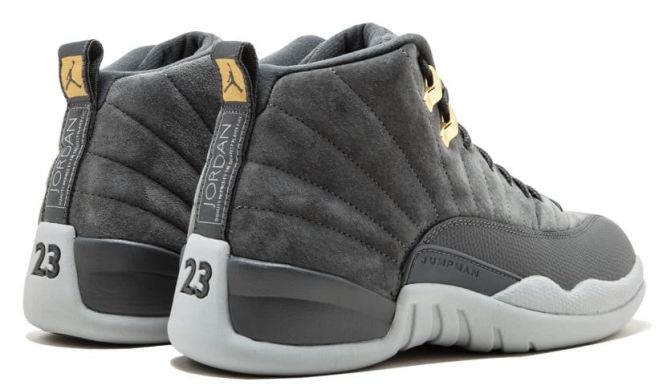 Баскетбольні кросівки Air Jordan 12 Retro 'Dark Grey', EUR 42,5