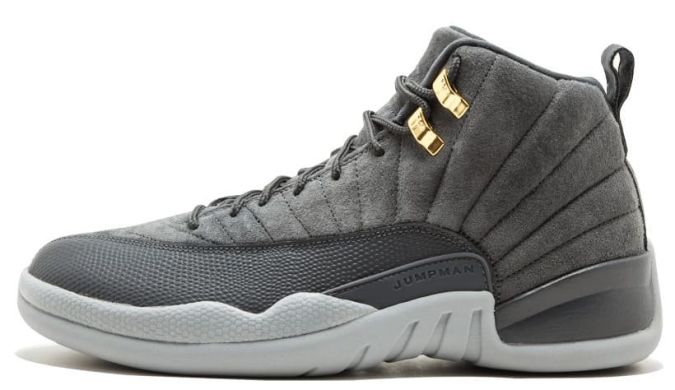 Баскетбольные кроссовки Air Jordan 12 Retro 'Dark Grey', EUR 45