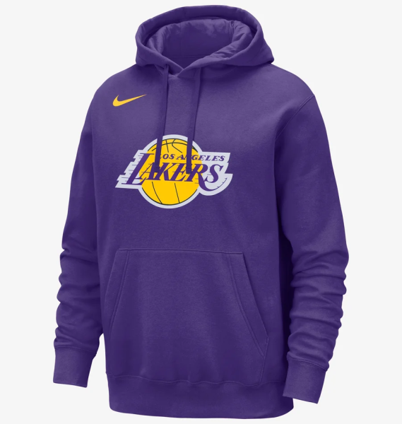 Худи мужское Nike NBA Los Angeles Lakers Club (DX9997-504)