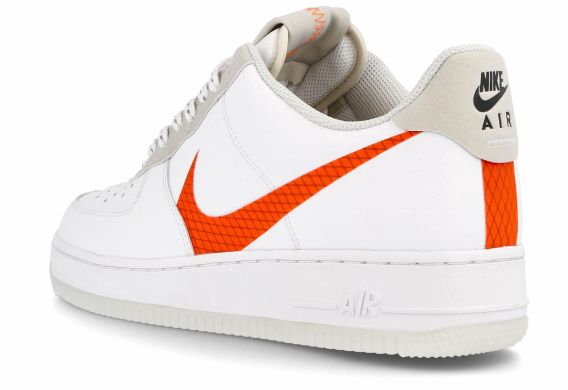 Кросівки Nike Air Force 1 07 LV8 "Orange Swoosh", EUR 40