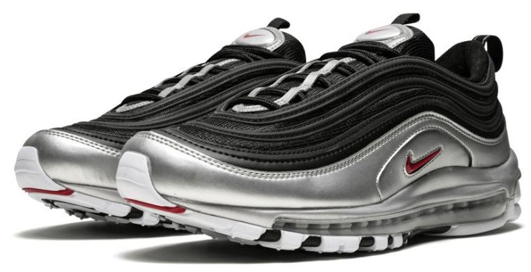 Кроссовки Nike Air Max 97 QS 'Black Silver', EUR 38,5