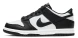 Кроссовки Женские Nike Dunk Low Retro Black (Gs) (CW1590-100)