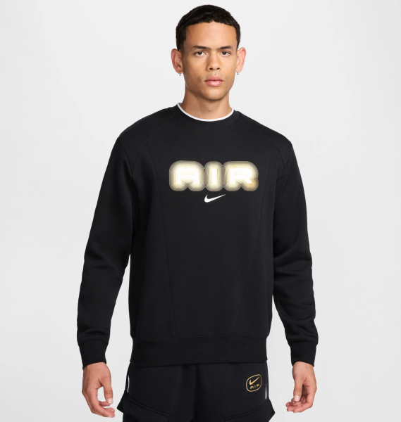 Свитшот мужской Nike Air Fleece Crew-Neck (HM0177-010)