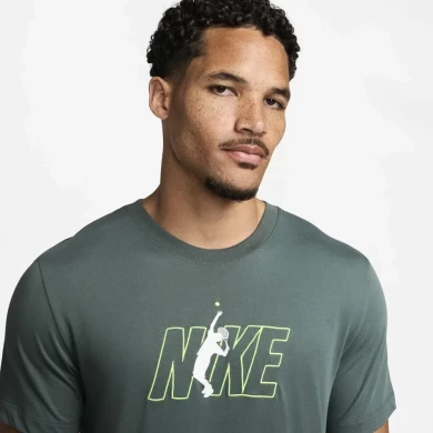 Футболка NikeCourt Dri-FIT Men's Tennis T-Shirt (FV8434-338), M