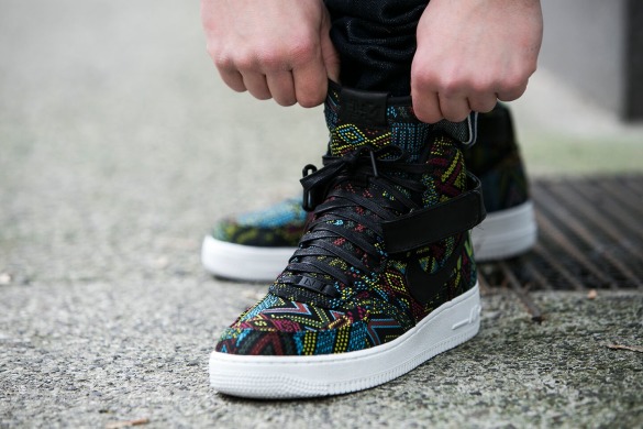 Кросiвки Nike Air Force One High BHM "Multicolore", EUR 45
