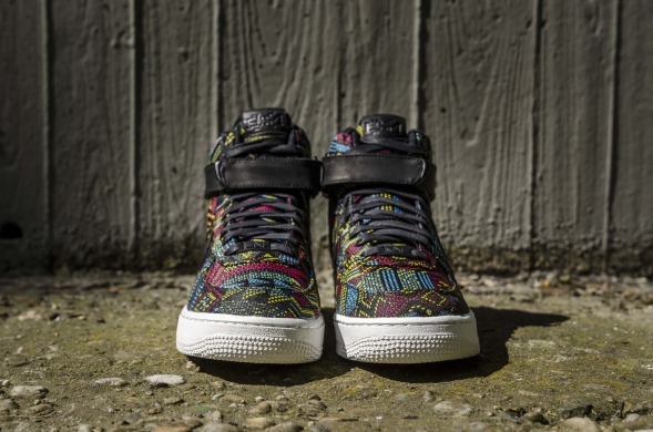 Кросiвки Nike Air Force One High BHM "Multicolore", EUR 42