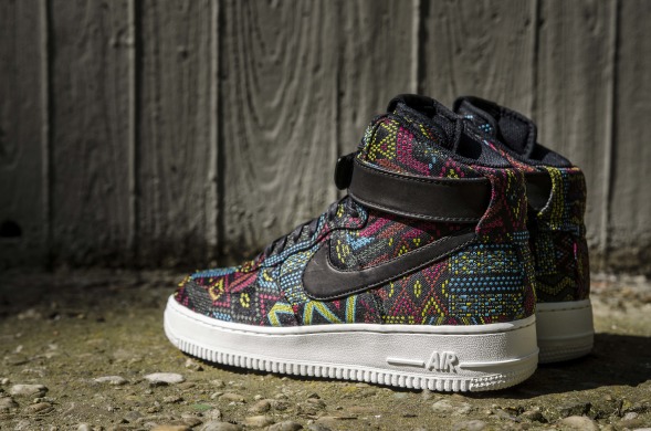 Кроссовки Nike Air Force One High BHM "Multicolore", EUR 42