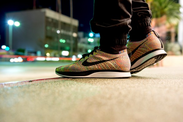 Кроссовки Nike Flyknit Racer "Multicolor", EUR 42