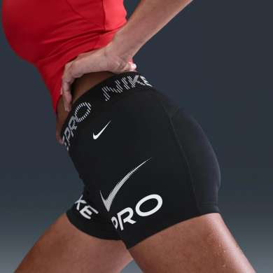 Шорты женские Nike Pro Mid-Rise 3" (HV2464-010), S