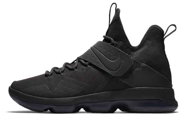 Баскетбольные кроссовки Nike Lebron 14 "Blackout", EUR 43