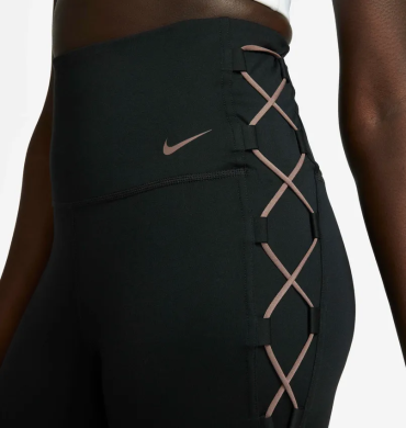 Леггинсы женские Nike One Df Hr 7/8 Tight Nvlty (DX0006-010)