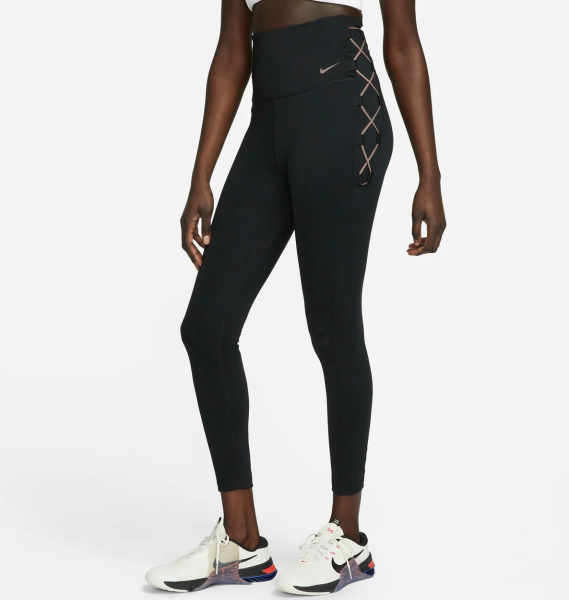 Леггинсы женские Nike One Df Hr 7/8 Tight Nvlty (DX0006-010)